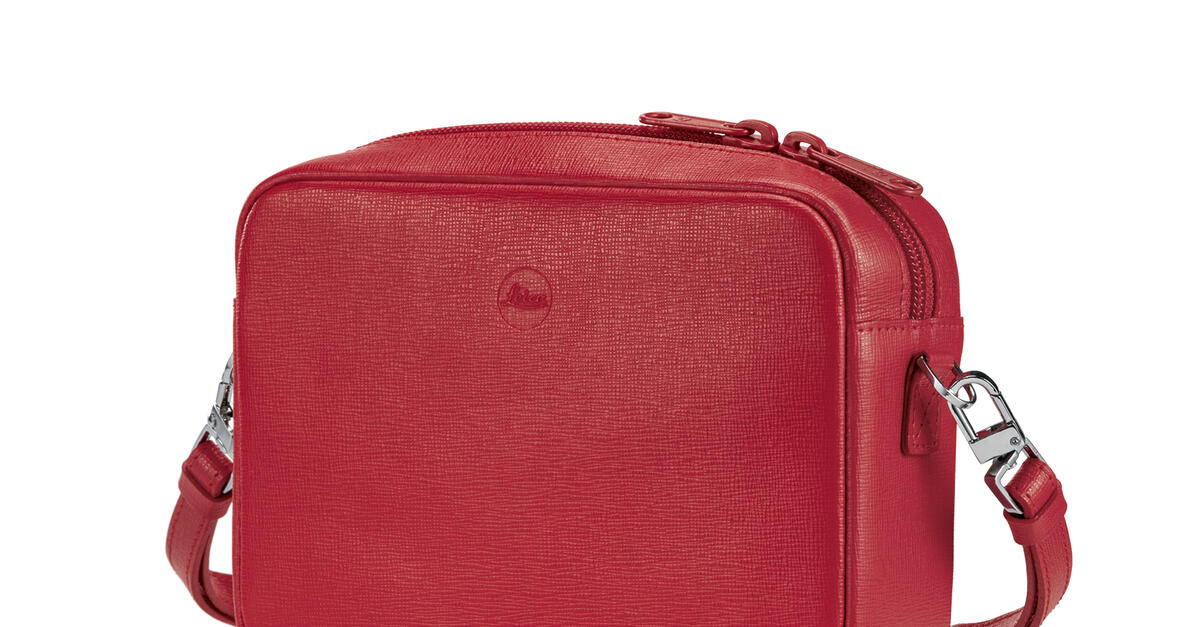 未使用品 ライカ C-LUX用レザーバッグ Andrea leather red ライカ Leica ライカ C-LUX用レザーバッグ Andrea レッド 【公式通販】