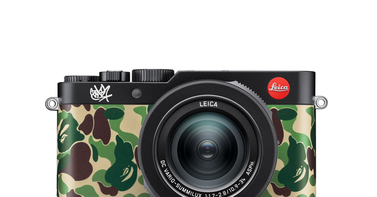 Bape and Artist Stash Team With Leica on Limited D-Lux 7 Camera – WWD