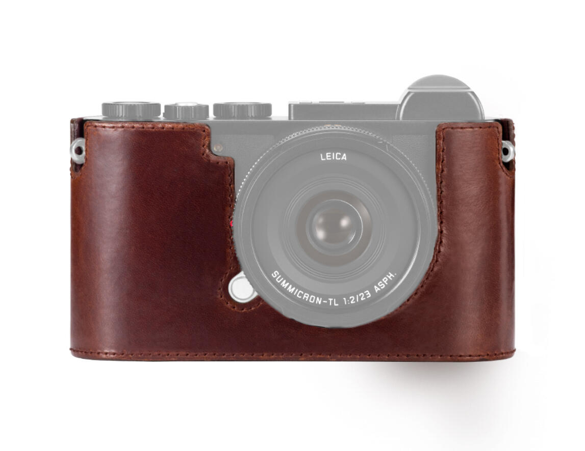Leica CL Protector, leather, brown | Leica Camera JP