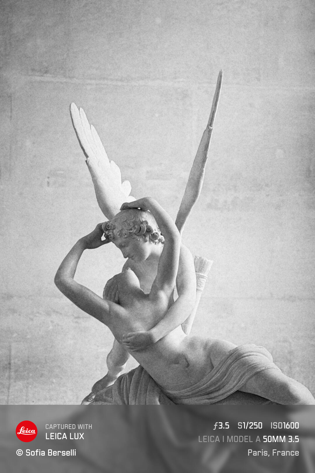 Eros and Psyche statue