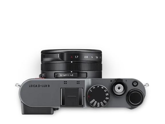 Leica D-Lux 8 Metal Gray top