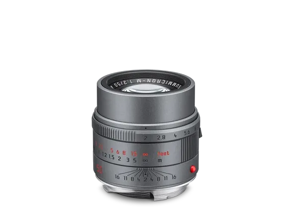 Leica APO-Summicron-M 50 Metal Gray angular