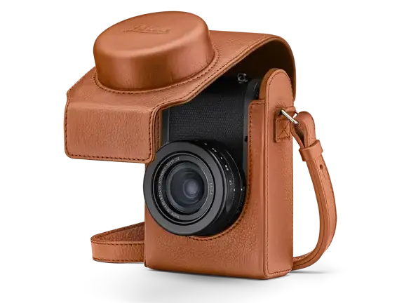 D-Lux 8 with Camera Case leather cognac