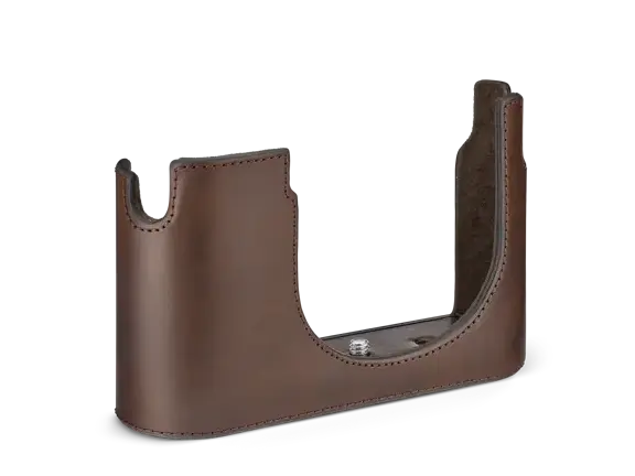 Protector Q3, leather, dark brown
