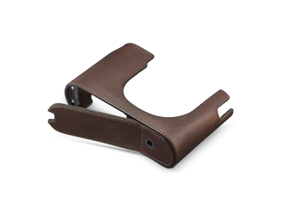 Protector Q3, leather, dark brown