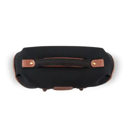 Billingham Hadley Small Pro OVERHEAD - Black Canvas_Tan HiRes.jpg
