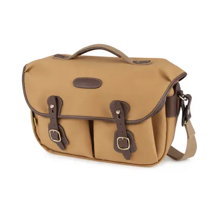 Billingham Hadley Pro 2020 FRONT - Khaki FibreNyte_Chocolate Leather.jpg