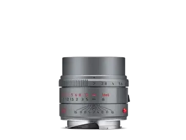 Leica APO-Summicron-M 50 Metal Gray upright