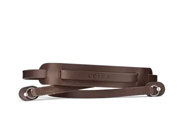 Carrying Strap with shoulderpad dark brown