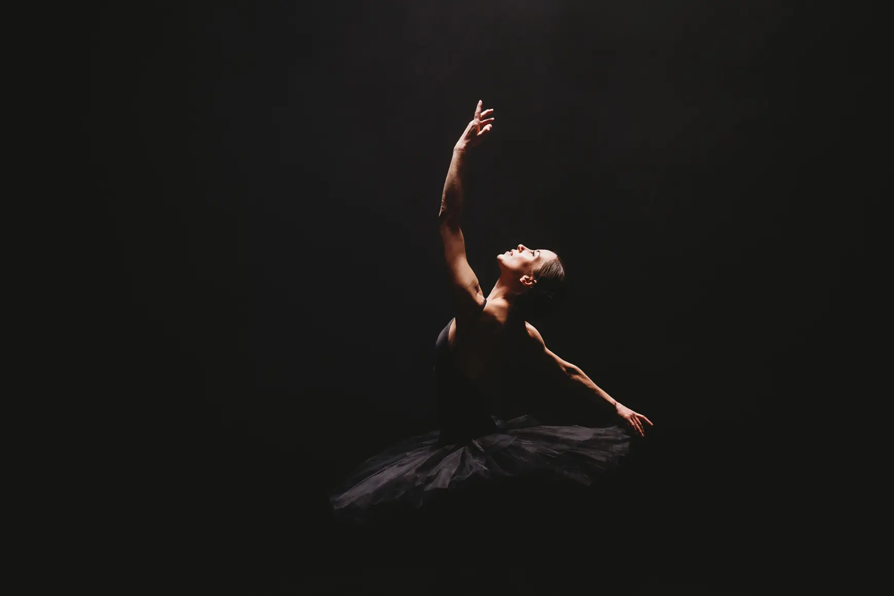 Ballerina in the Theater