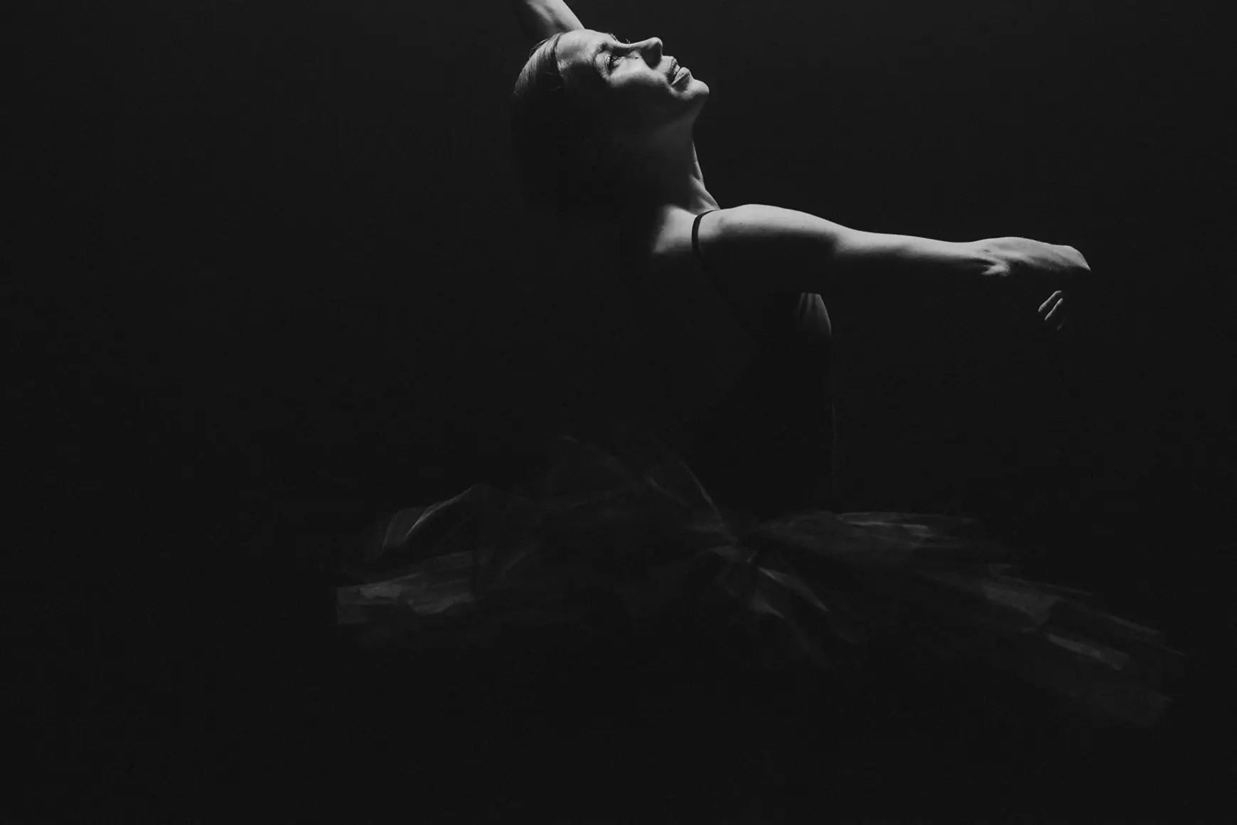 Ballerina in the Theater