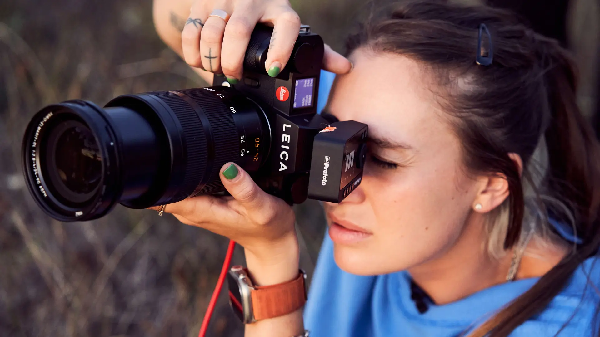 Alex Drewniak with the Leica SL3