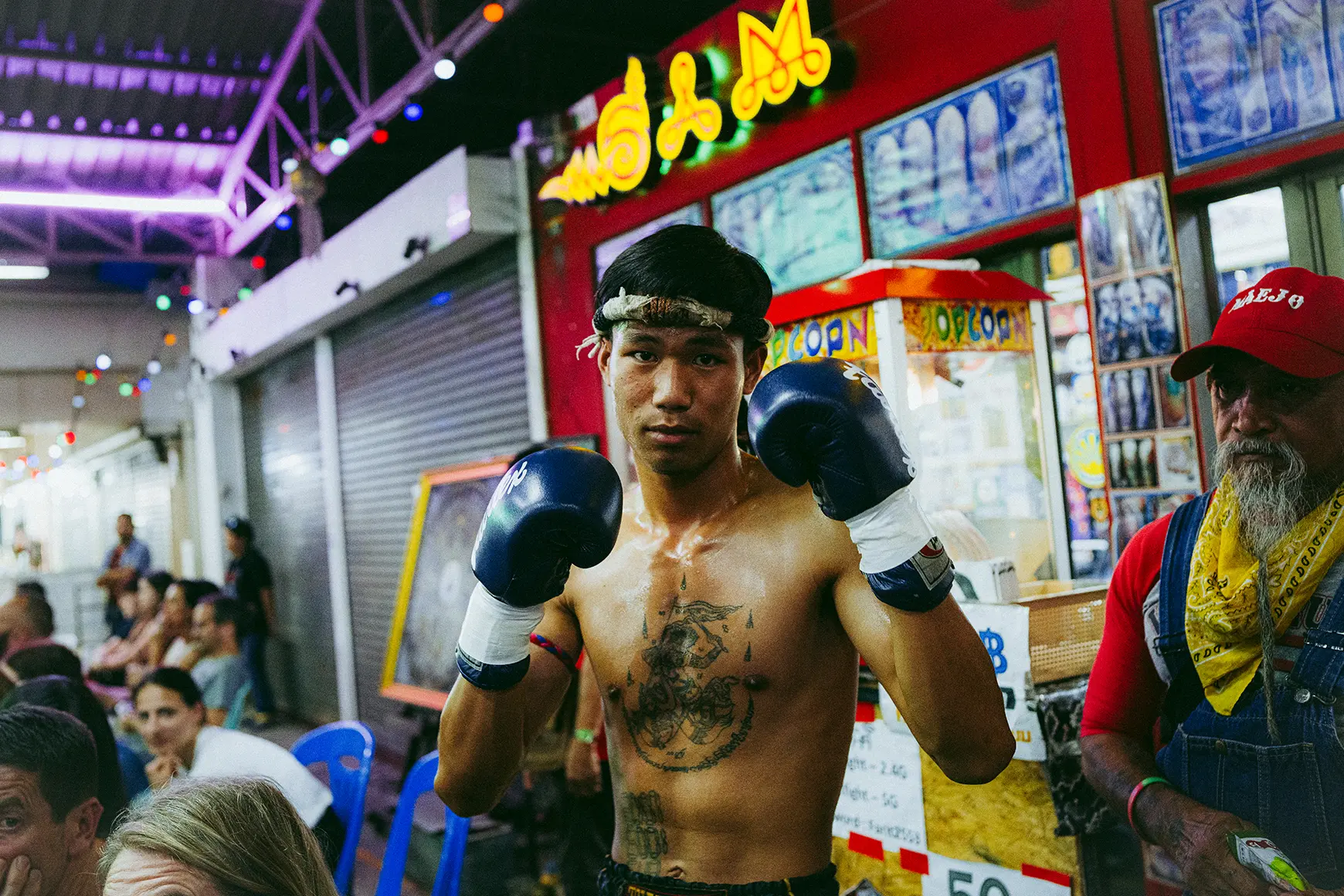 Philipp Reinhard in Bangkok SL3 Muay Thai Portrait