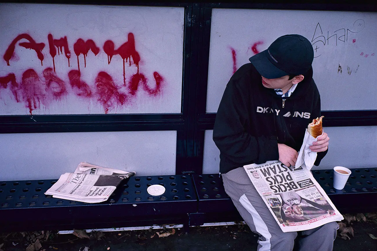 Bacon sandwich, Canonbury 2001