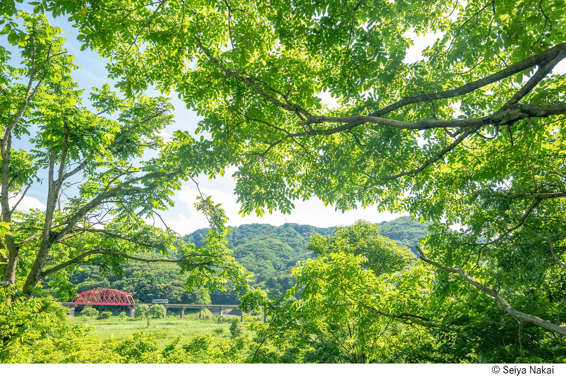 A photo of Kitagami-line taken by Seiya Nakai