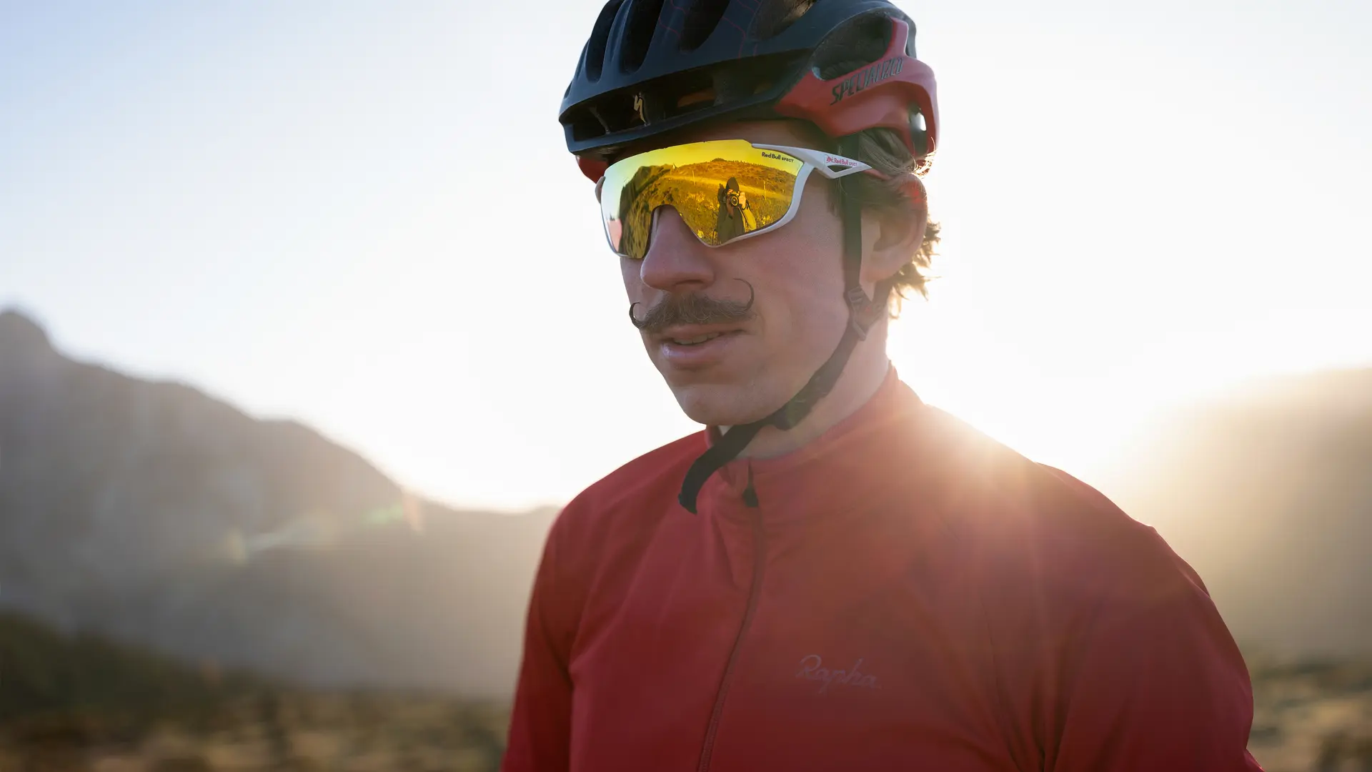 Portrait Mountain biker