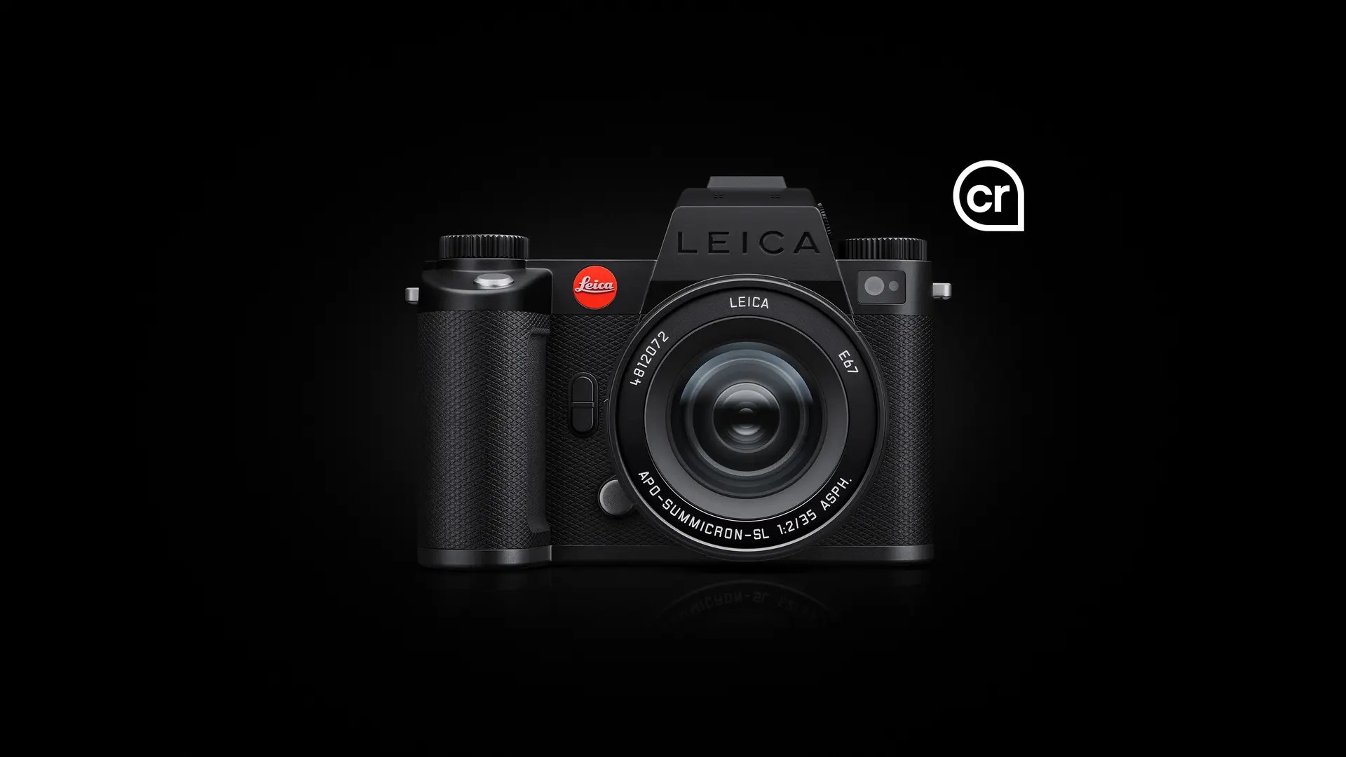 Leica SL3-S with content credentials logo