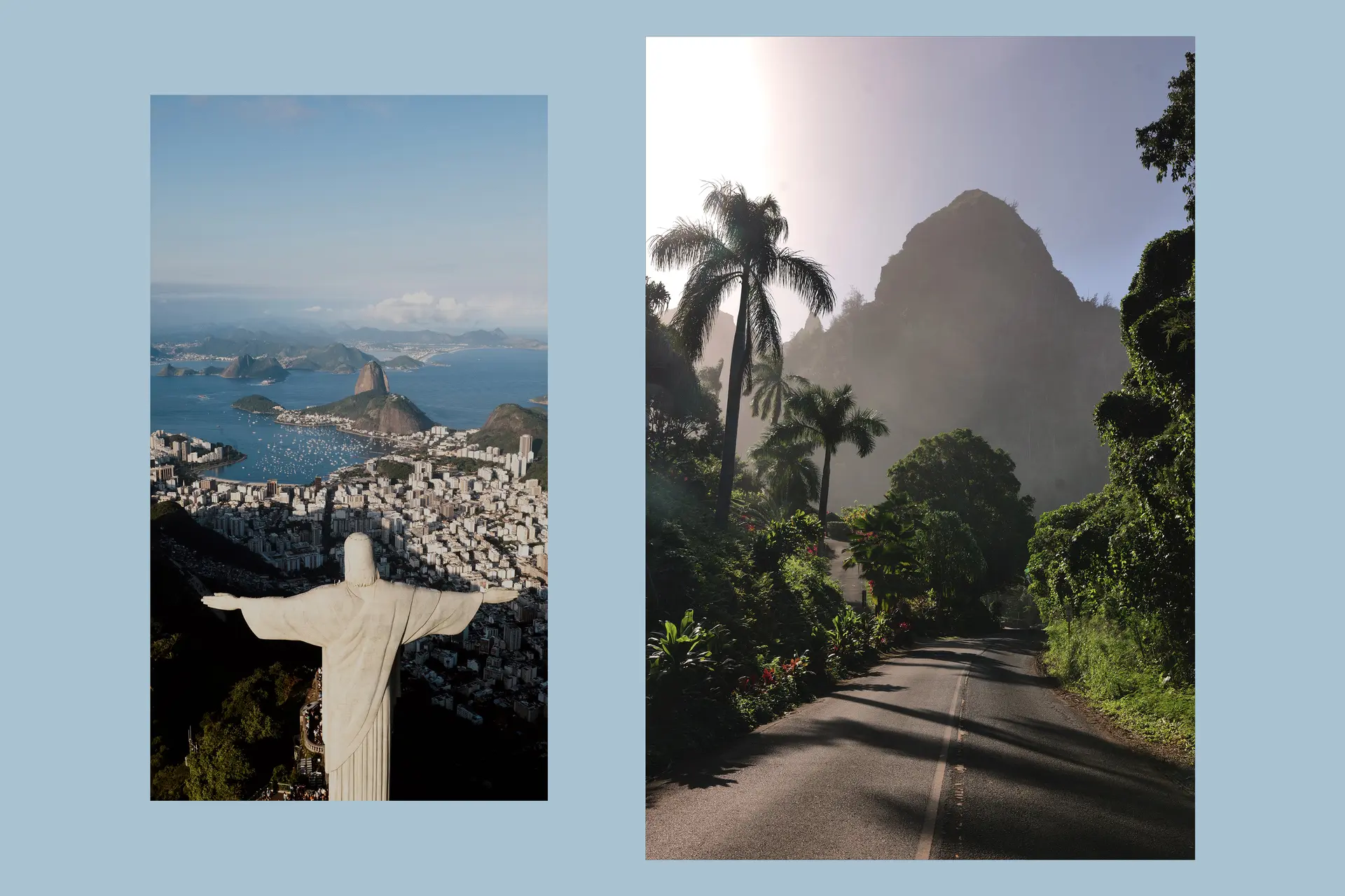 Collage of images of Rio de Janeiro