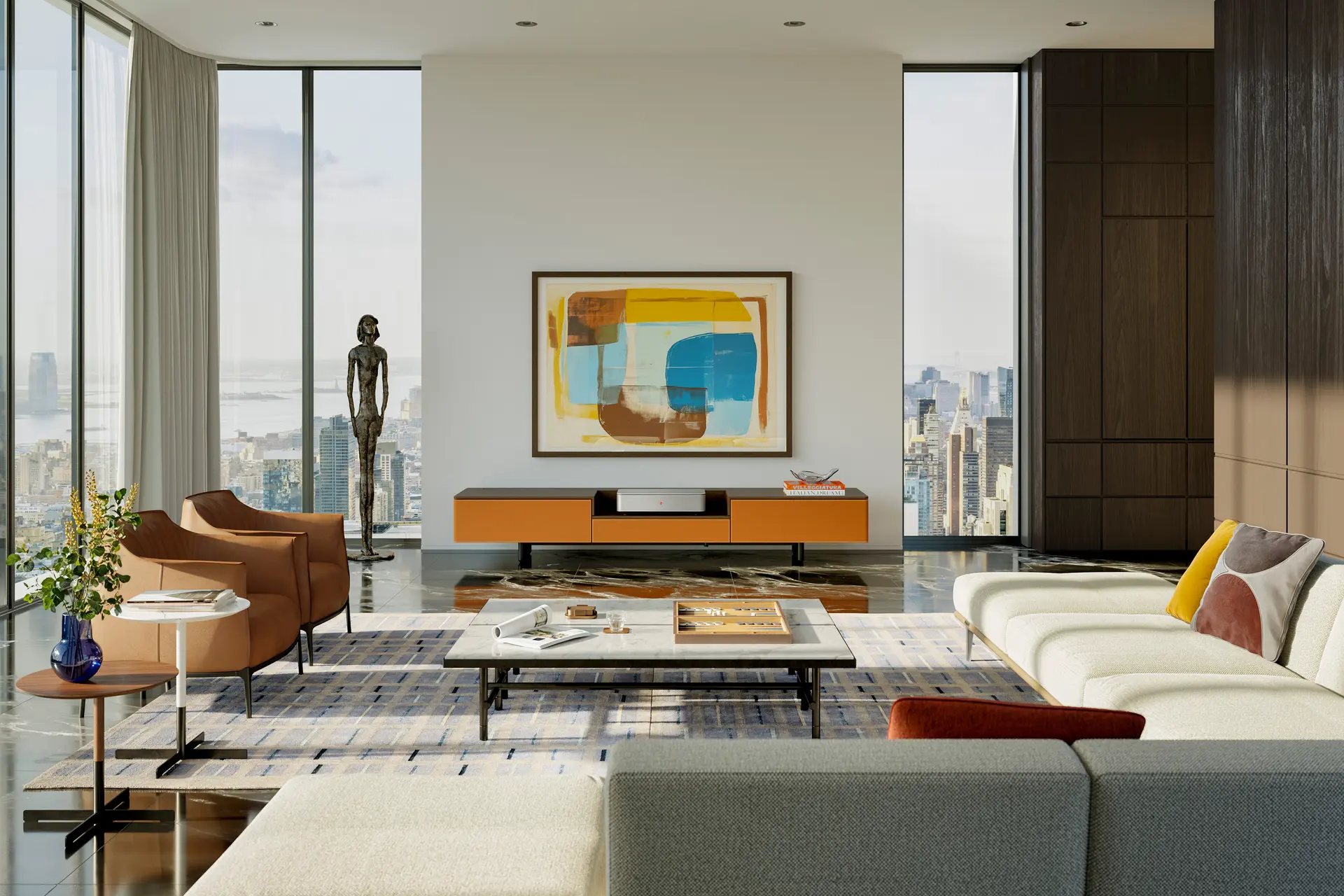 Living room American Style with Cine 1