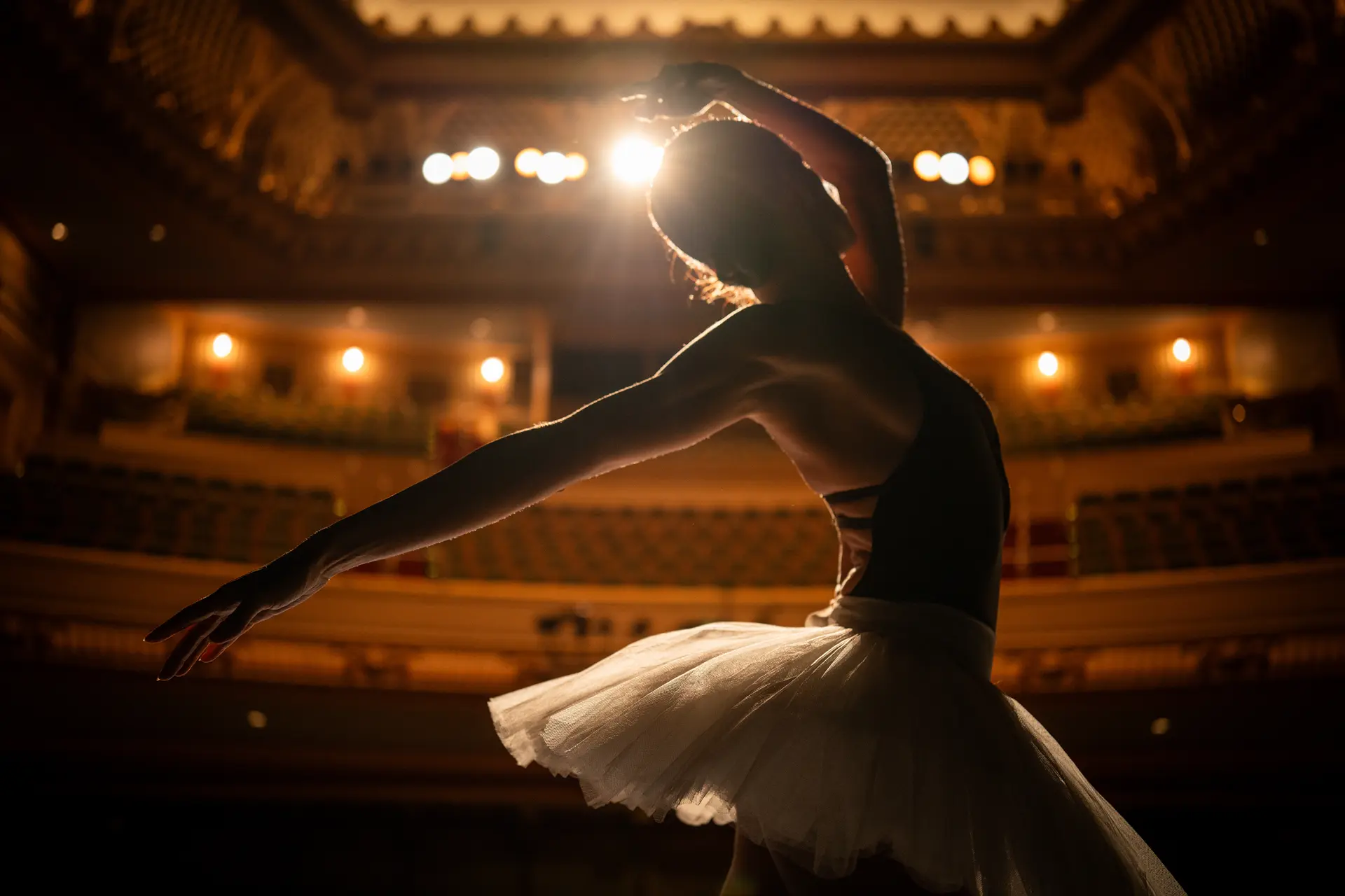ballerina in a theatre