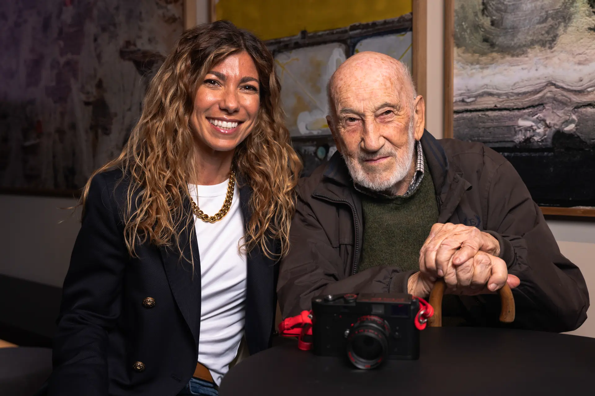 Sara Mossa and Gianni Berengo