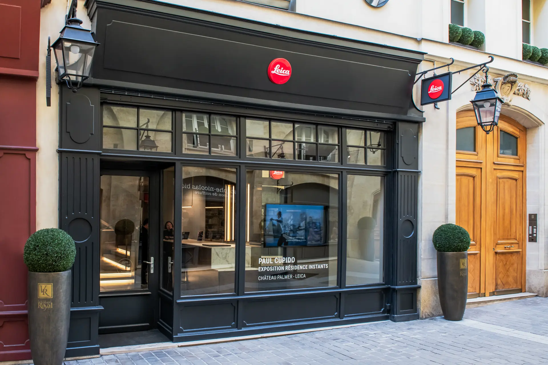 Leica Store Paris Village Royal inside Exterior view