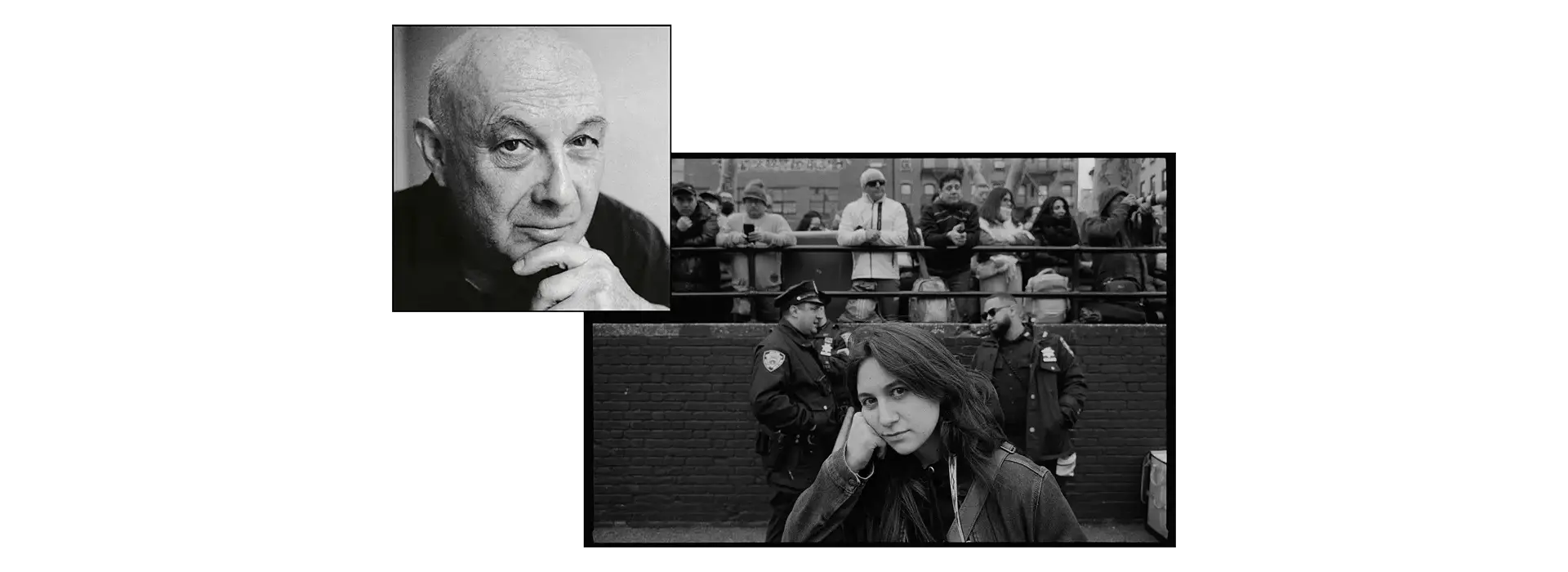 Portrait of Sara Messinger und Bruce Davidson