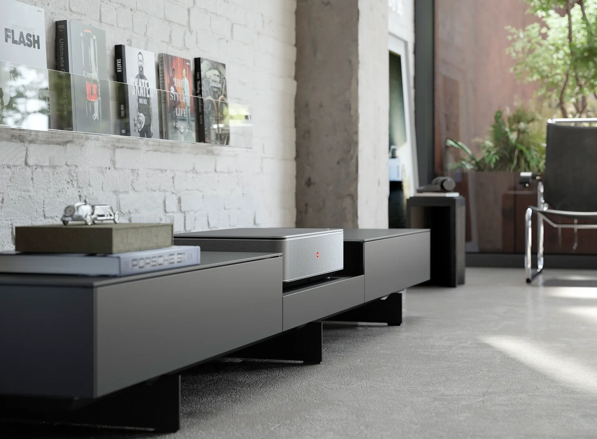 Cine 1 on Kettnaker Furniture side view