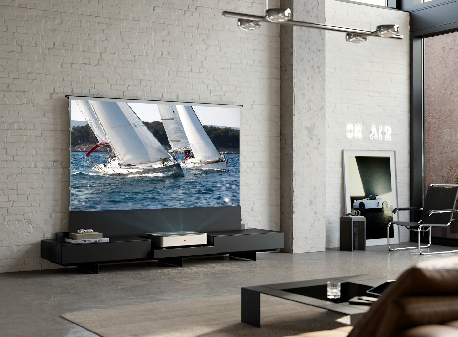 Cine 1 on Kettnaker Furniture in living room