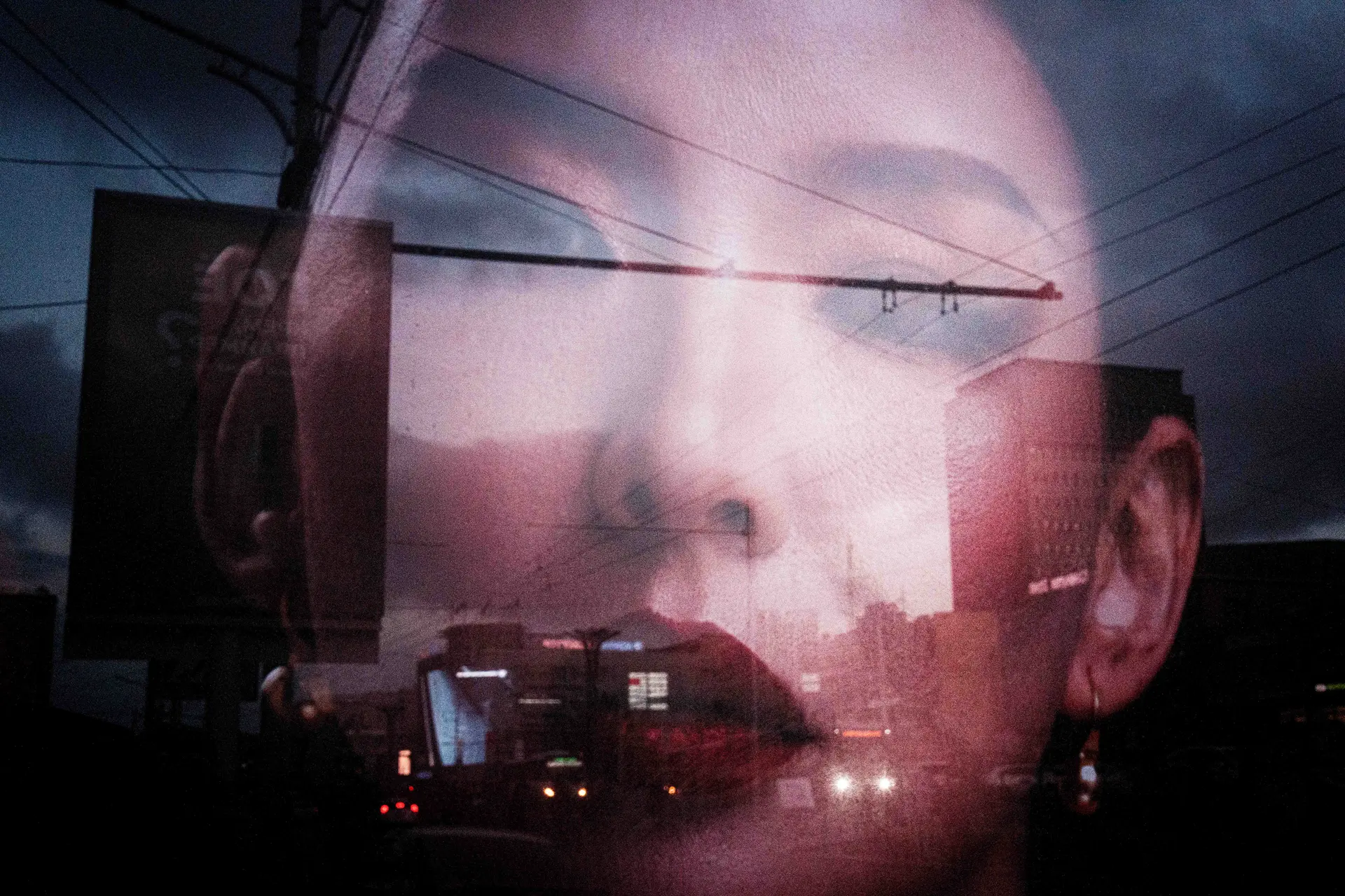 Face of a woman
