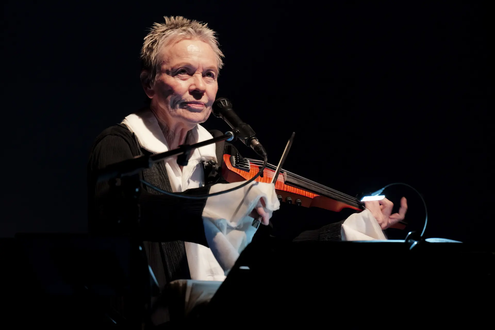 Leica 100 Years Event New York woman with a violin