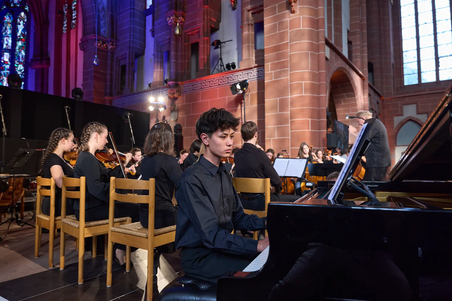 Leica Century Celebration Wetzlar choir and musicians in Wetzlar Cathedral