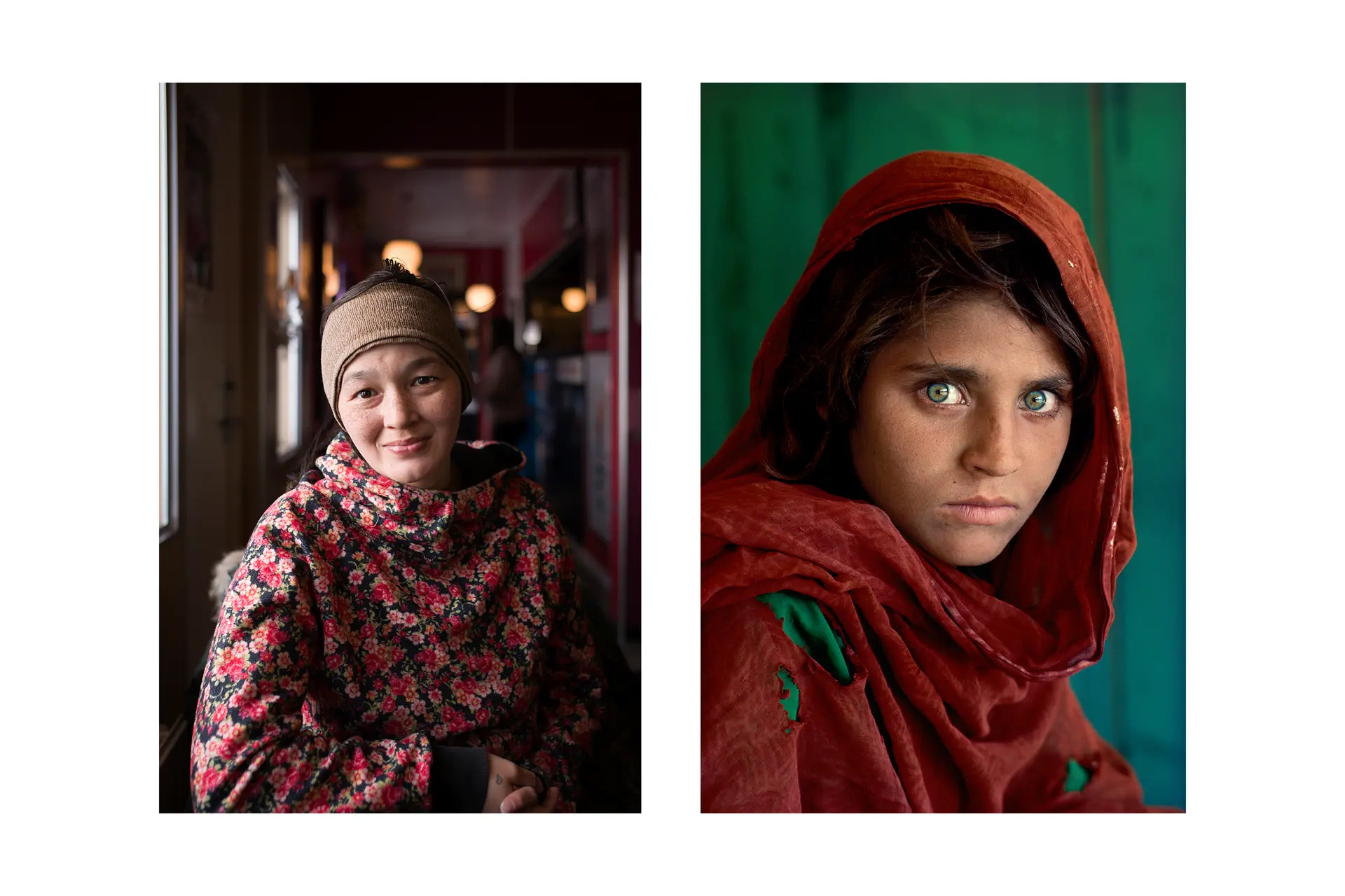 Two Portraits of womans