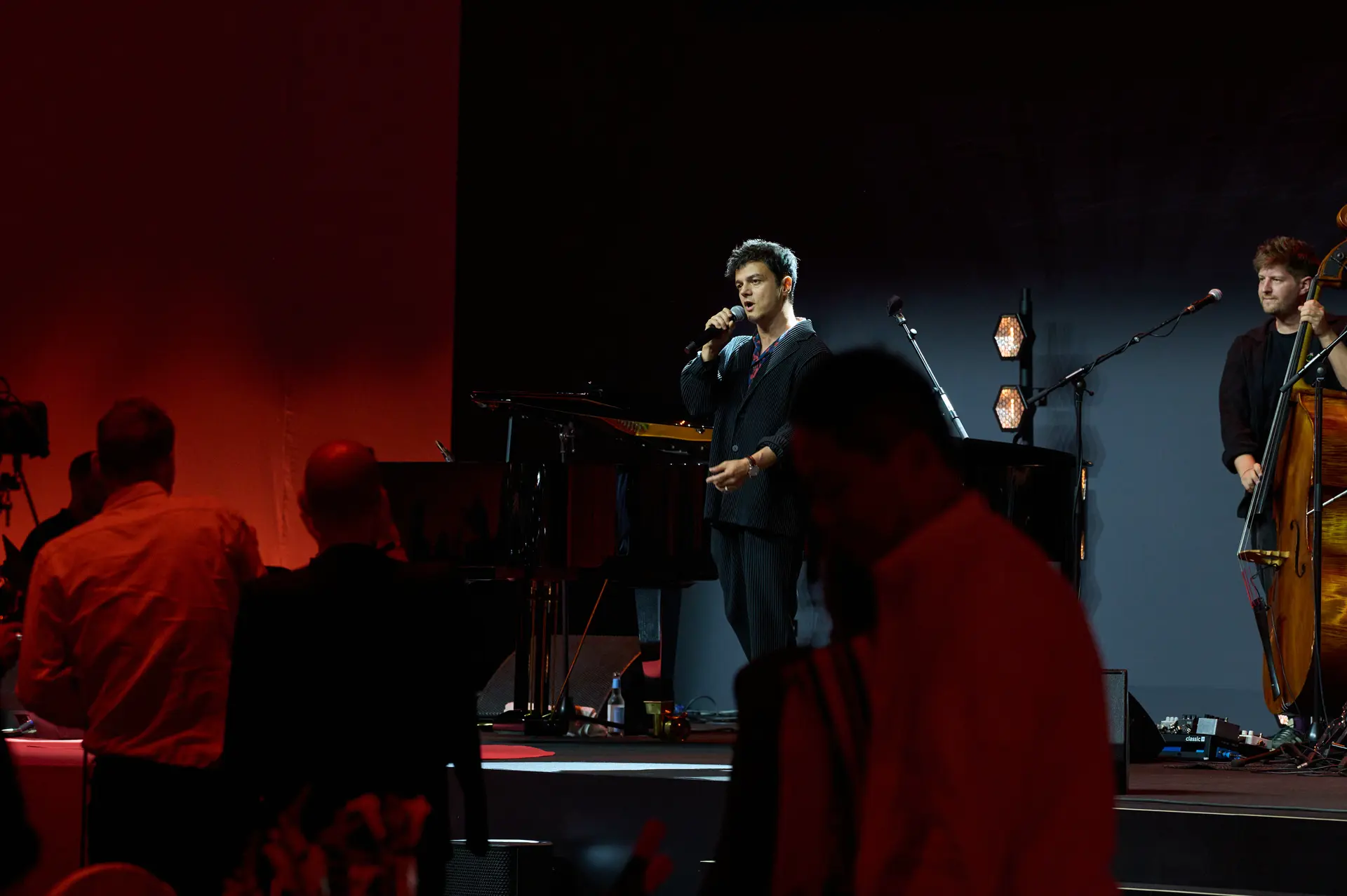 Leica Century Celebration Wetzlar Jamie Cullum on stage