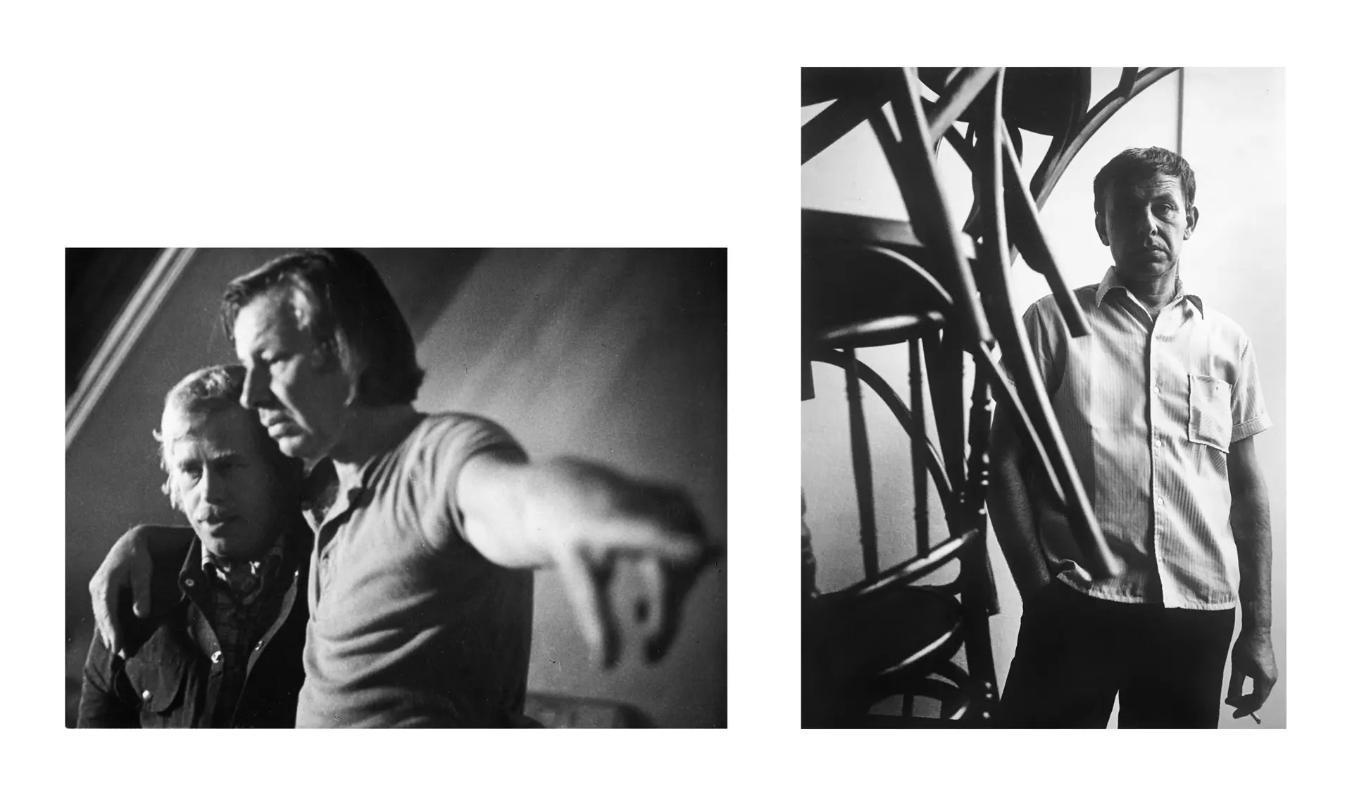 Václav Havel and Libor Fára