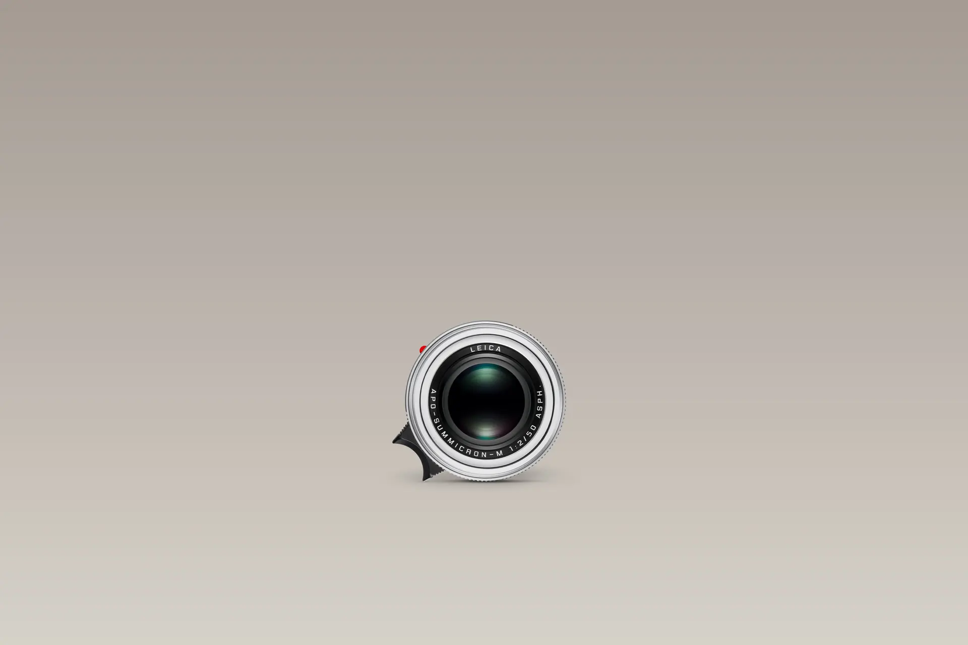 APO-Summicron-M 50 f/2 ASPH top view silver