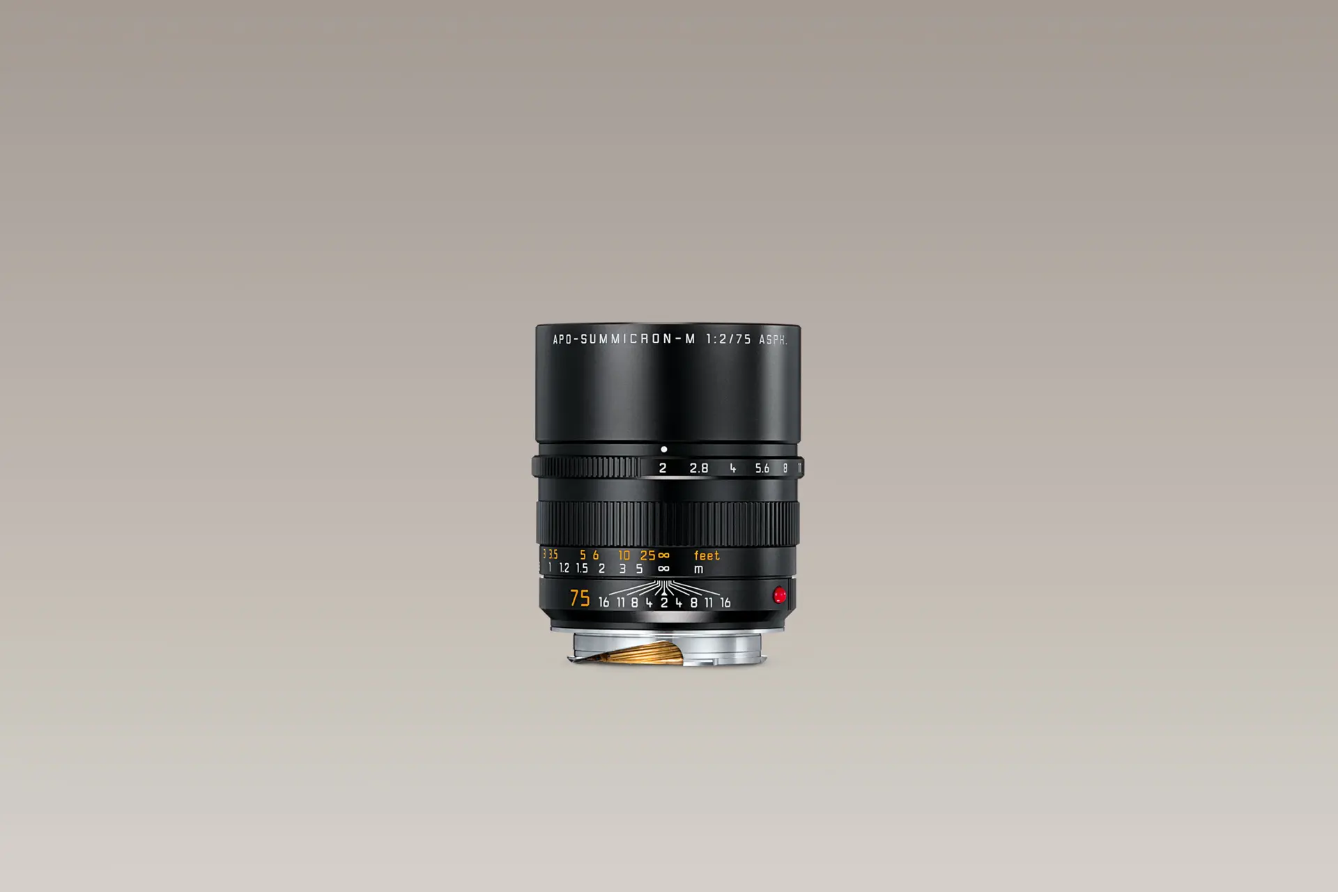 APO-Summicron-M 2 75 ASPH side view