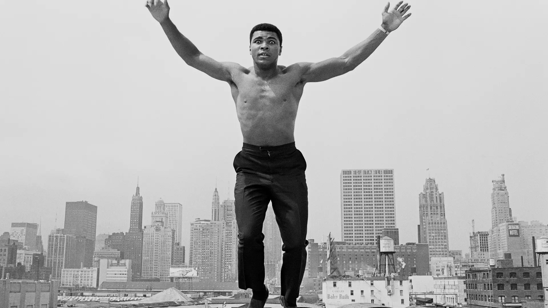 Ali jumping