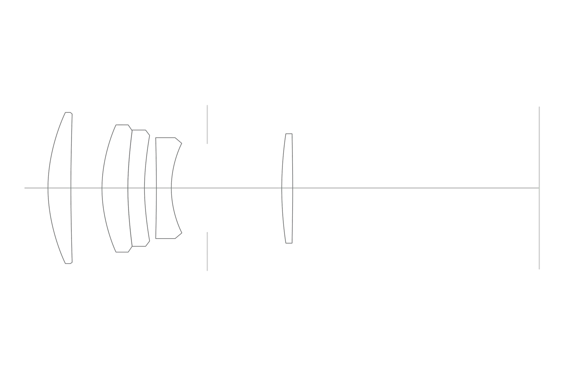 Cross-section of the APO-Telyt-M 135 f/3.4