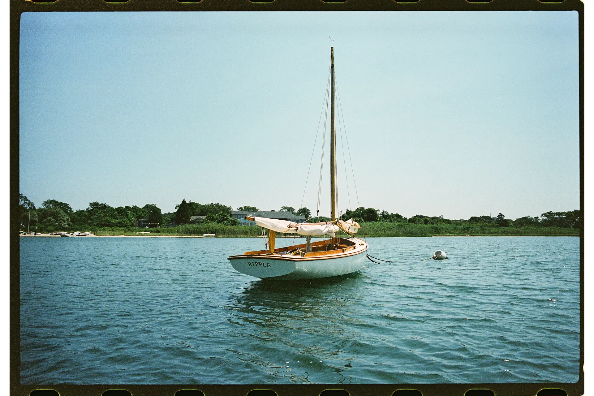 Boat on a lake