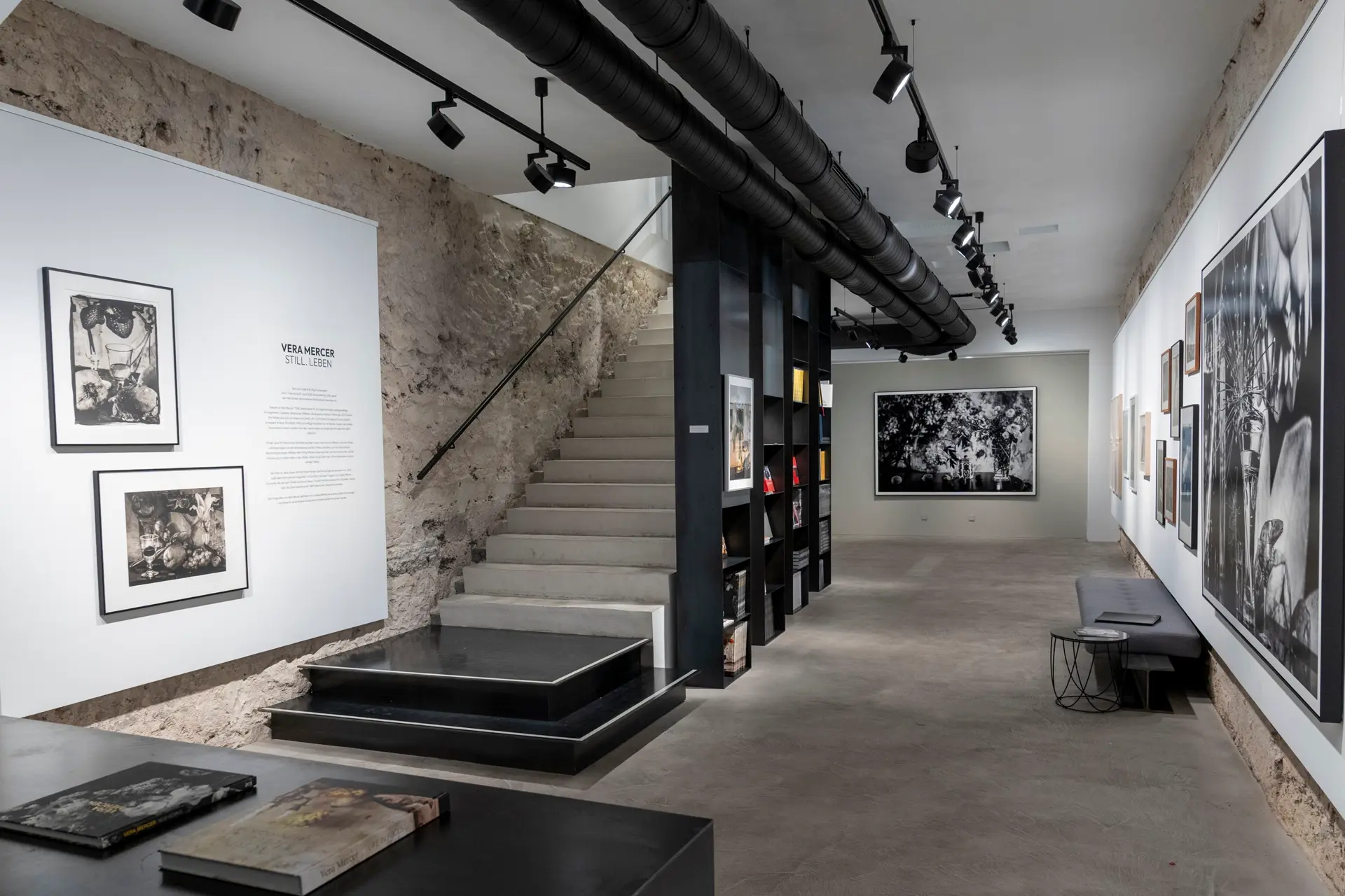 Exhibition of Vera Mercer at Leica Galerie Stuttgart