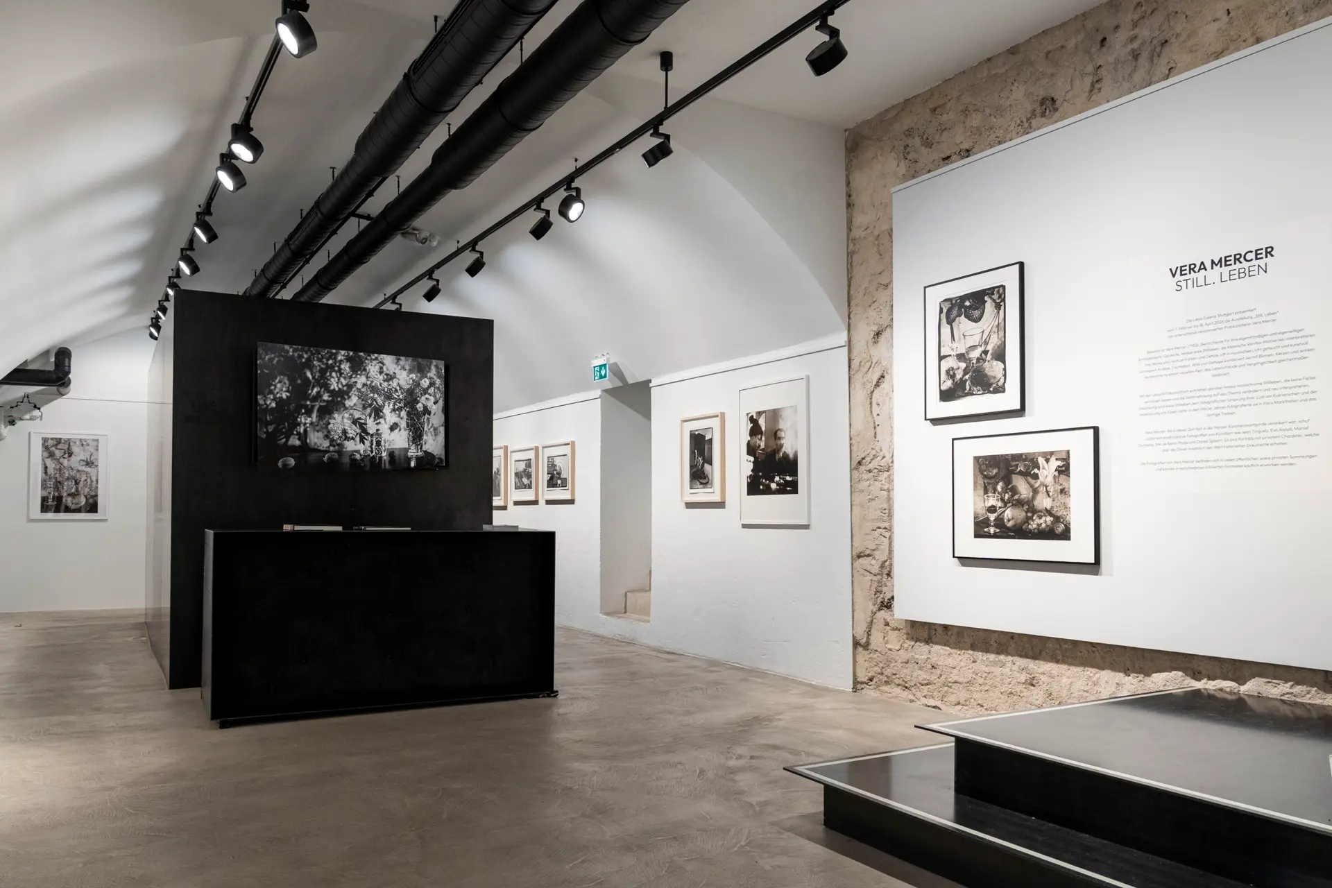Exhibition of Vera Mercer at Leica Galerie Stuttgart