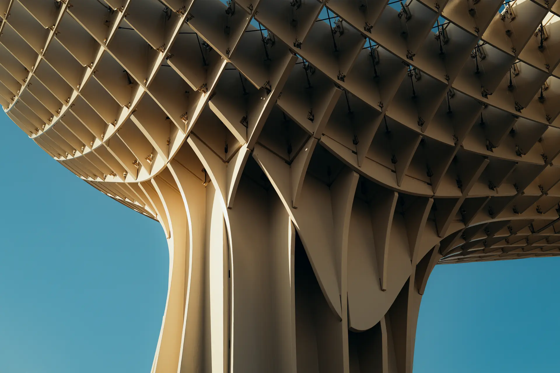 Detalle de edificio en Sevilla, España