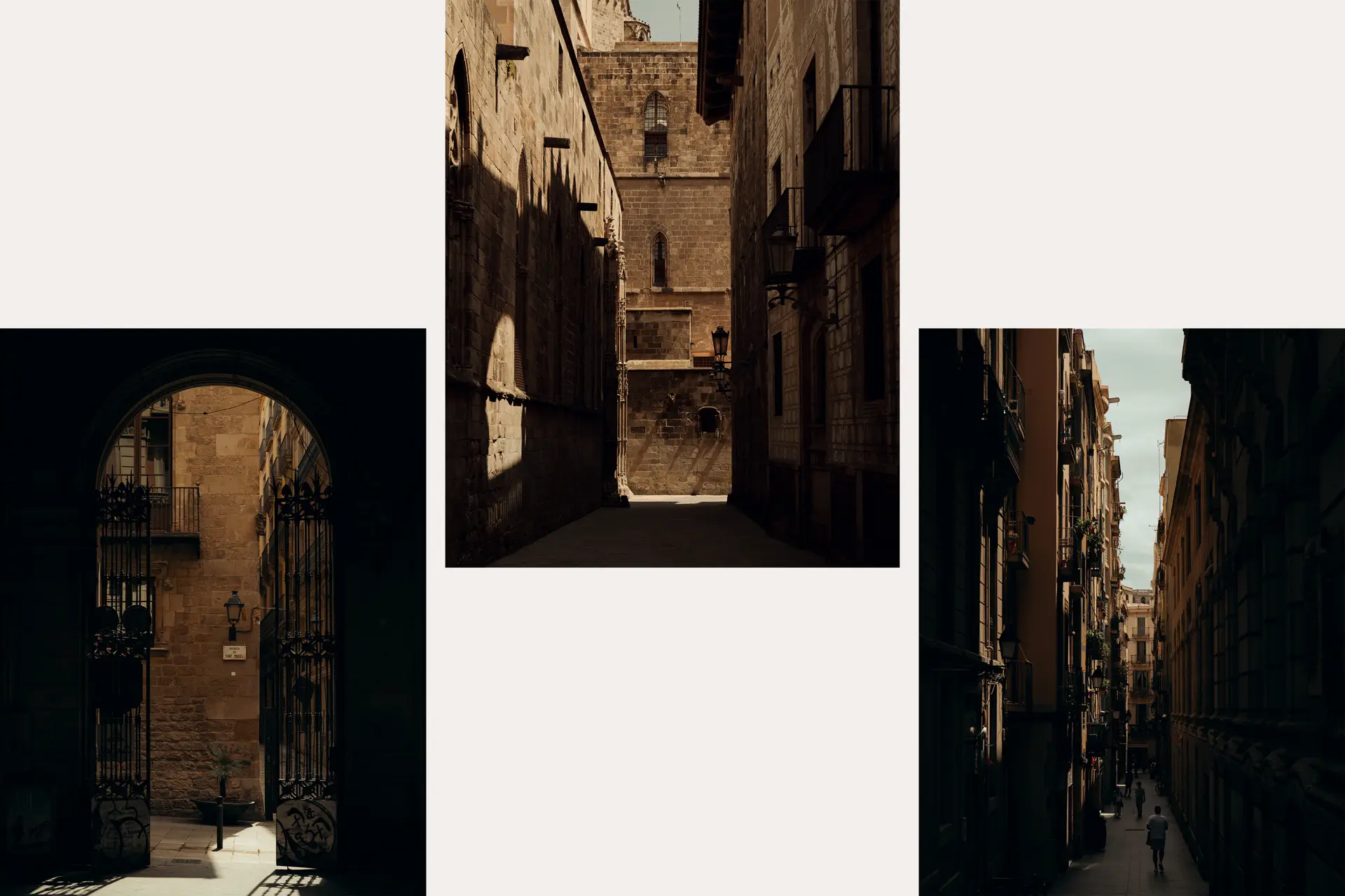 Distintas calles en España