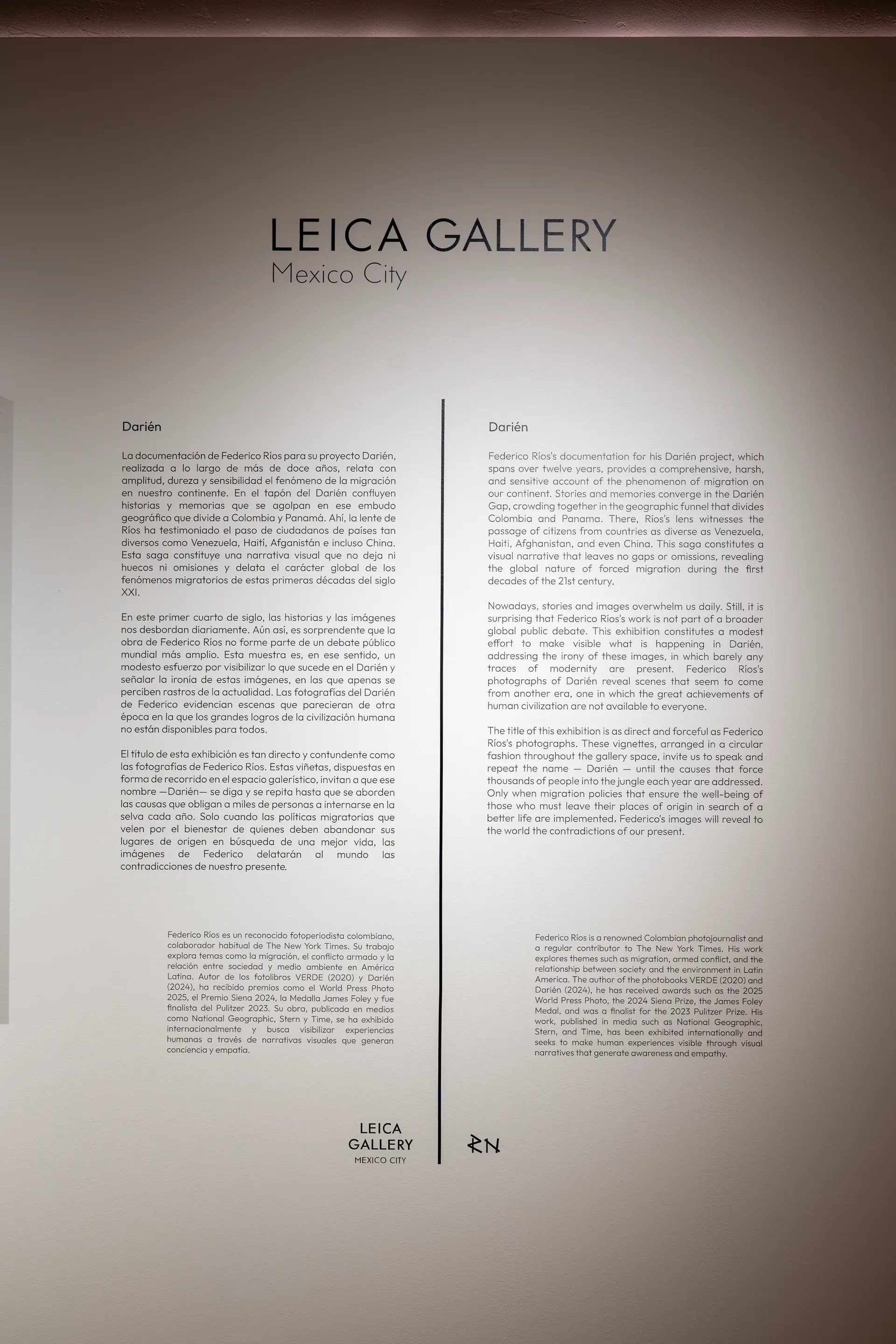 Gallery installation shot