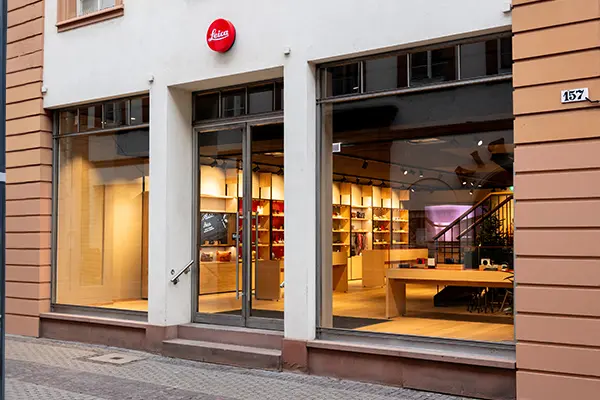 Leica Store Heidelberg Außenansicht