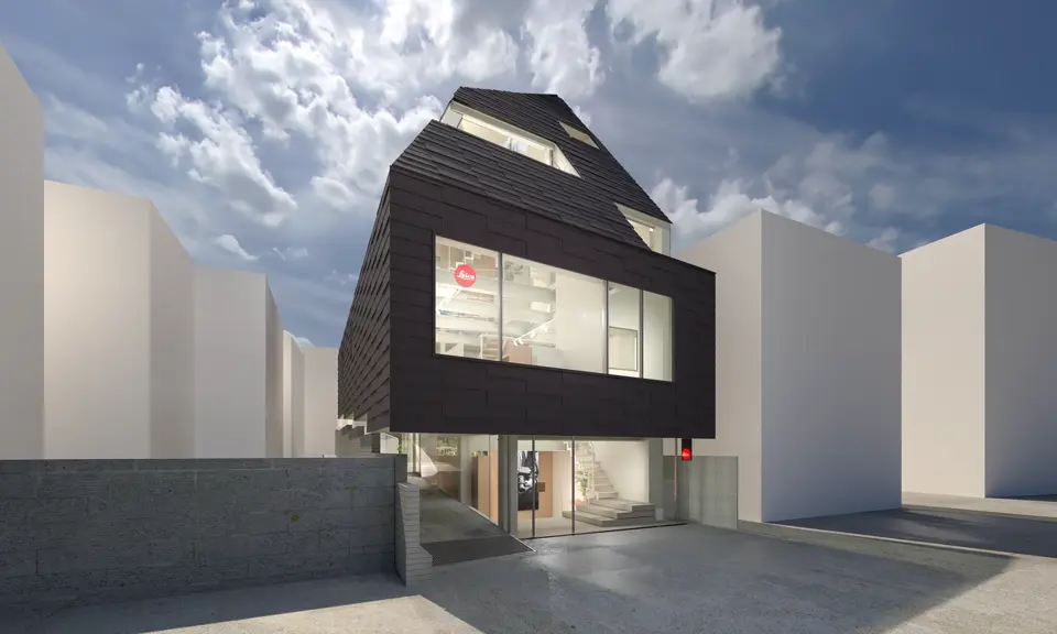 Leica Store Tokyo facade.