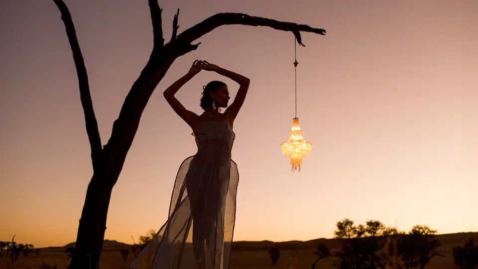 Woman under Tree