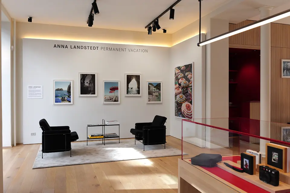 In-Store Gallery Leica Store Copenhagen Ostergade.