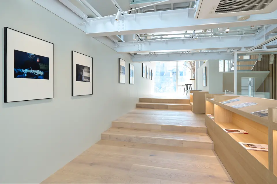interior view of Leica Gallery Omotesando 